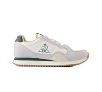 Le Coq Sportif - Jet Star_2 - Baskets Rétro-Running - Tige Mesh Suède Cuir Véritable - Semelle EVA Mousse Mémoire de Forme - Taille 44 - Couleur Blanc Vert Trekking