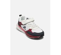 Baskets basses enfant garcons Le Coq Sportif R500_2 PS Bleu 30