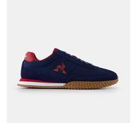 Le Coq Sportif - Veloce Chaussures Homme - Design Patrimoine Innovation Semelle Caoutchouc Unique - Cuir Textile Synthétique - Taille 44 - Dress Blue Rio Red