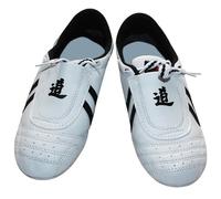 Baskets légères à lacets pour homme - Chaussures de taekwondo respirantes à fond plat - Chaussures de boxe Kung Fu Tai Chi - Chaussures de sport confortables - Chaussures d'arts martiaux