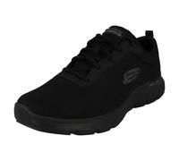 Skechers Baskets Flex Advantage 4.0 Providence pour homme Bordure maille grise PU bleu marine 41 EU