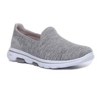 Skechers Femme Go Walk 5-Honor Baskets, Gris, 40 EU