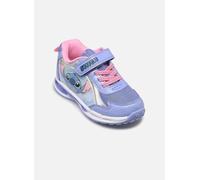 Leomil Lilo & Stitch Baskets Lumineuses pour Filles Chaussures Enfants 25, Idéal pour l'école et Les Loisirs, Bleu