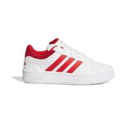 adidas Mixte Enfant Hoops Classic J Shoes, FTWR White/Red/Orbit Grey, 38 2/3 EU