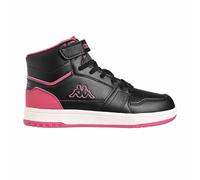 Kappa Baskets montantes enfant filles LOGO RERNAL MD EV KID Noir 32