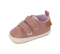 Baskets lumineuses lumineuses pour fille - Première première solide - Chaussures de bain pour bébé - Pointure 21, Rose, 20.5 EU