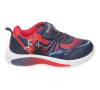 Baskets lumineuses Spiderman pour enfants - Chaussures de sport rouges et bleues avec motif Spiderman - Baskets à lacets et velcro - Avec lumière - Ajustement maximum - Confortables - Modèle SP013775