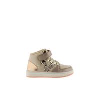 Baskets mÃ©tallisÃ© et cordon Ã©lastique femme Victoria Tiempo Beige 35