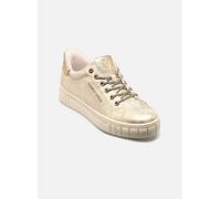 MARCO TOZZI Baskets Femme Semelle intérieure Amovible Feel Me Douce Doublure Douce Moderne, Beige (Dune MET.Comb), 39 EU