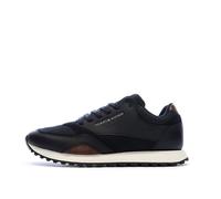 Tommy Hilfiger Baskets de Running Homme New Eva Mix Cuir, Bleu (Desert Sky), 45