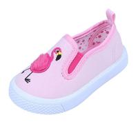Baskets - Marque inconnue - Motif flamant - Rose - Enfant - A élastique 23