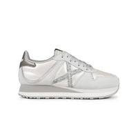 Baskets Massana Sky - MUNICH - Blanc Gris - Lacets - Adulte - Textile 36