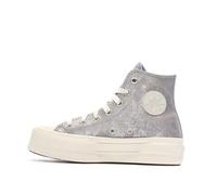 Baskets Mauve Femme Converse All Star Lift Platform Shimmer 39
