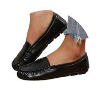 Baskets Mesh pour Femmes Décontractées de Marche Chaussures Running Antidérapant Plateforme Running Sandales Légères et Confortables Slip on Basquette Automne Été Sport (Black, 38)