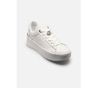 Baskets Michael Michael Kors DOTTIE LACE UP pour Femme 36 1/2 Blanc