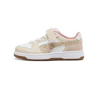 Baskets mini enfant Puma Rebound Slam Lo Winter Safari Beige 28