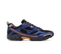 Baskets Mizuno MXR Homme - Bleu et Orange - Style Rétro & Confort Moderne 43