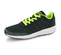 Baskets mode enfant - ADIDAS ORIGINALS - Neo Cloudfoam Race - Tige en textile - Fermeture lacets - Noir 36