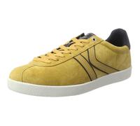 Baskets mode femme - Kaporal - Kanior - Cuir - Jaune moutarde 38