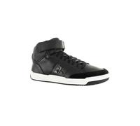 Baskets mode homme - Le Coq Sportif - Field Chevron Black - Cuir - Lacets - Plat 40