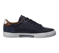 Pepe Jeans Baskets en cuir Court De Kenton Bleu marine