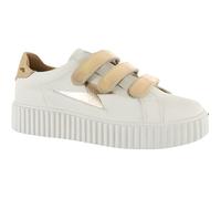 Baskets mode Vanessa Wu Marilou Or-2 - Femme - Blanc - Lacets - Taille 36 40