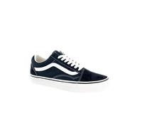 Baskets mode Vans Old Skool 4W61 Night/True White - Noir - Adulte - Textile - Lacets - Mixte - Plat 44