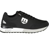 Baskets modernes pour hommes : noir avec détails contrastés et imprimés, taille : 40 Couleur : Nero