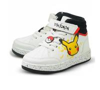Baskets montantes à lacets pour enfants sous licence officielle Pokémon Pikachu avec sangle confortable pour tous les jours avec semelle antidérapante Pikachu Chaussures pour enfants Taille 42 à 34