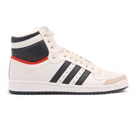 Baskets montantes ADIDAS ORIGINALS Top Ten Hi en cuir blanc avec bout perforé et logo 38