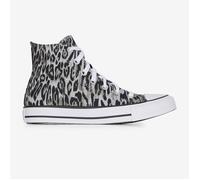 Baskets Montantes Converse Chuck Taylor All Star Imprimé Zébré Noir Blanc Violet 36