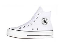 Converse Baskets montantes femmes CHUCK TAYLOR ALL STAR LIFT CANVAS HI Blanc 36 1/2
