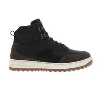 Baskets montantes cuir talon plat Bullboxer noir - BULLBOXER - Cuir - Plat - Lacets 42