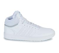 Baskets montantes enfant filles adidas HOOPS MID 3.0 K Blanc 32
