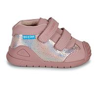 Baskets montantes enfant filles Biomecanics BIOGATEO BIOTEX Rose 20