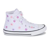 Baskets montantes enfant filles Converse CHUCK TAYLOR ALL STAR ALLOVER FLORALS EASY ON Blanc 32