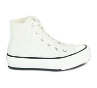 Baskets montantes enfant filles Converse Chuck Taylor All Star EVA Lift Beige 27