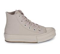 Baskets montantes enfant garcons Converse CHUCK TAYLOR ALL STAR EVA LIFT MONOCHROME Beige 34