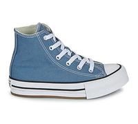 Baskets montantes enfant filles Converse CHUCK TAYLOR ALL STAR EVA LIFT PLATFORM Bleu 28