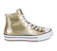 Baskets montantes enfant filles Converse CHUCK TAYLOR ALL STAR EVA LIFT PLATFORM METALLIC Doré 36