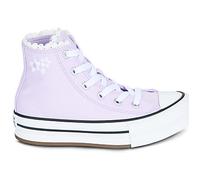 Baskets montantes enfant filles Converse Chuck Taylor All Star EVA Lift Violet 31