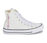 Baskets montantes enfant filles Converse CHUCK TAYLOR ALL STAR FLORALS Beige 37 1/2