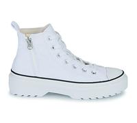 Baskets montantes enfant filles Converse CHUCK TAYLOR ALL STAR LUGGED LIFT PLATFORM CANVAS HI Blanc 39