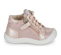 Baskets montantes enfant filles GBB FLEXOO ZIPETTE Rose 19