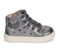Baskets montantes enfant filles Geox B NASHIK GIRL Gris 23