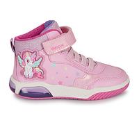 Baskets montantes enfant filles Geox J INEK GIRL Rose 24