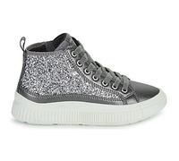 Baskets montantes enfant filles Geox J LAQUINNY GIRL Argenté 29