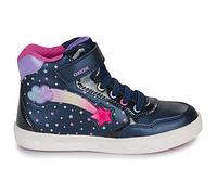Baskets montantes enfant filles Geox J SKYLIN GIRL Bleu 34