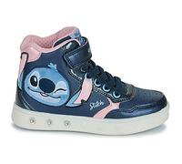 Baskets montantes enfant filles Geox J SKYLIN GIRL STITCH Bleu 25