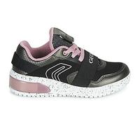 Baskets montantes enfant filles Geox J XLED GIRL Noir 32